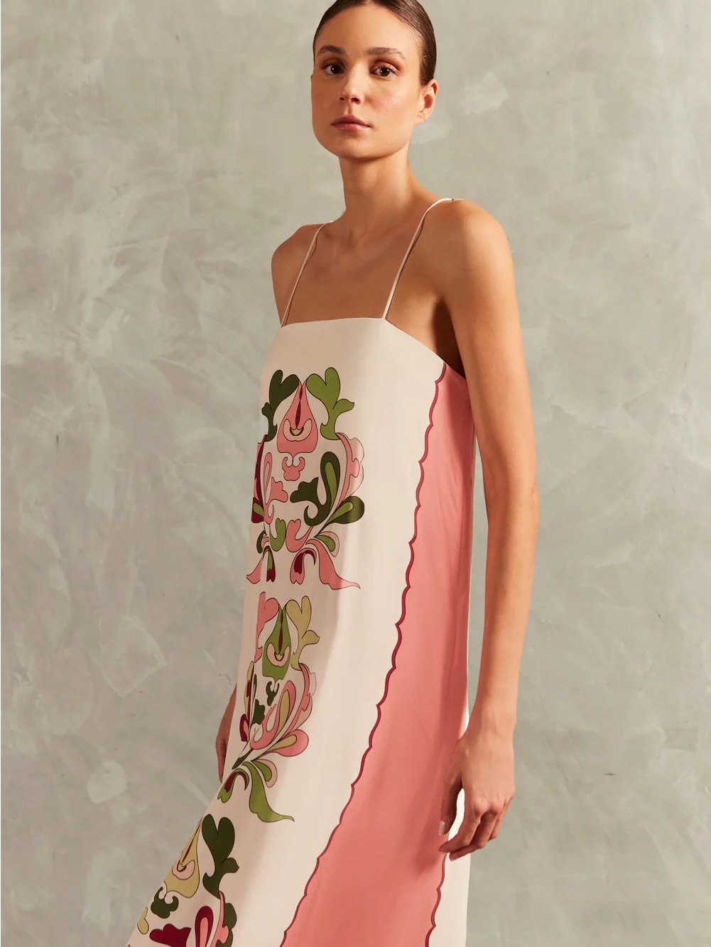 Adriana Degreas Inamorata Straps Long Dress, Small